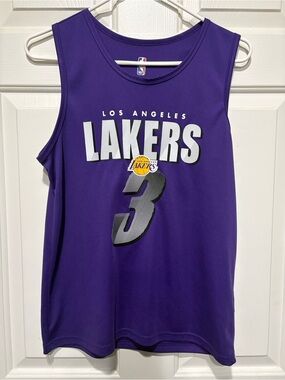 NBA Purple Sleeveless Basketball Jersey Top